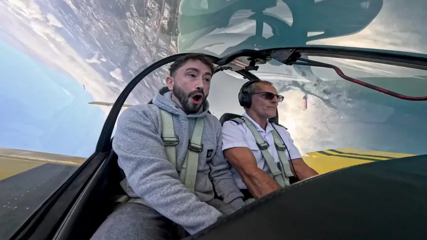 Aerobatics Hands On Flight, 45 Minutes - Perth