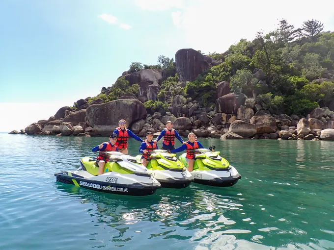 Guided Jet Ski Tour & Bay Visits - 2 Hours | Experience Oz