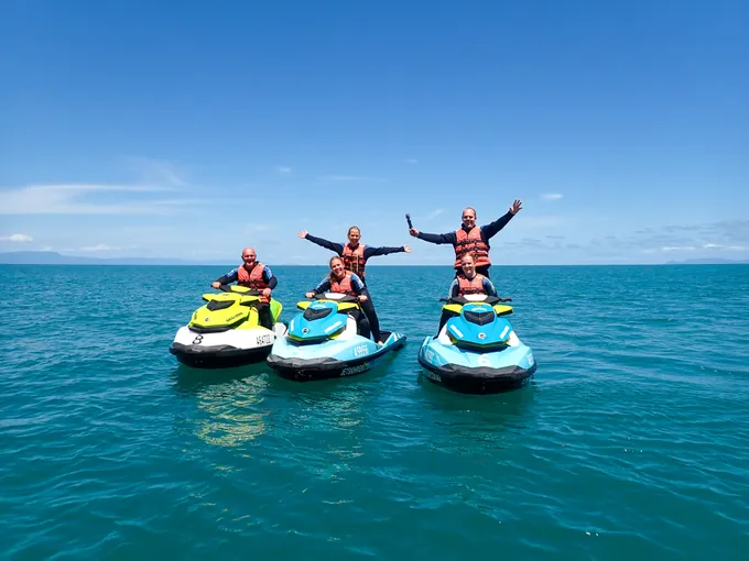 Guided Jet Ski Tour & Bay Visits - 2 Hours | Experience Oz