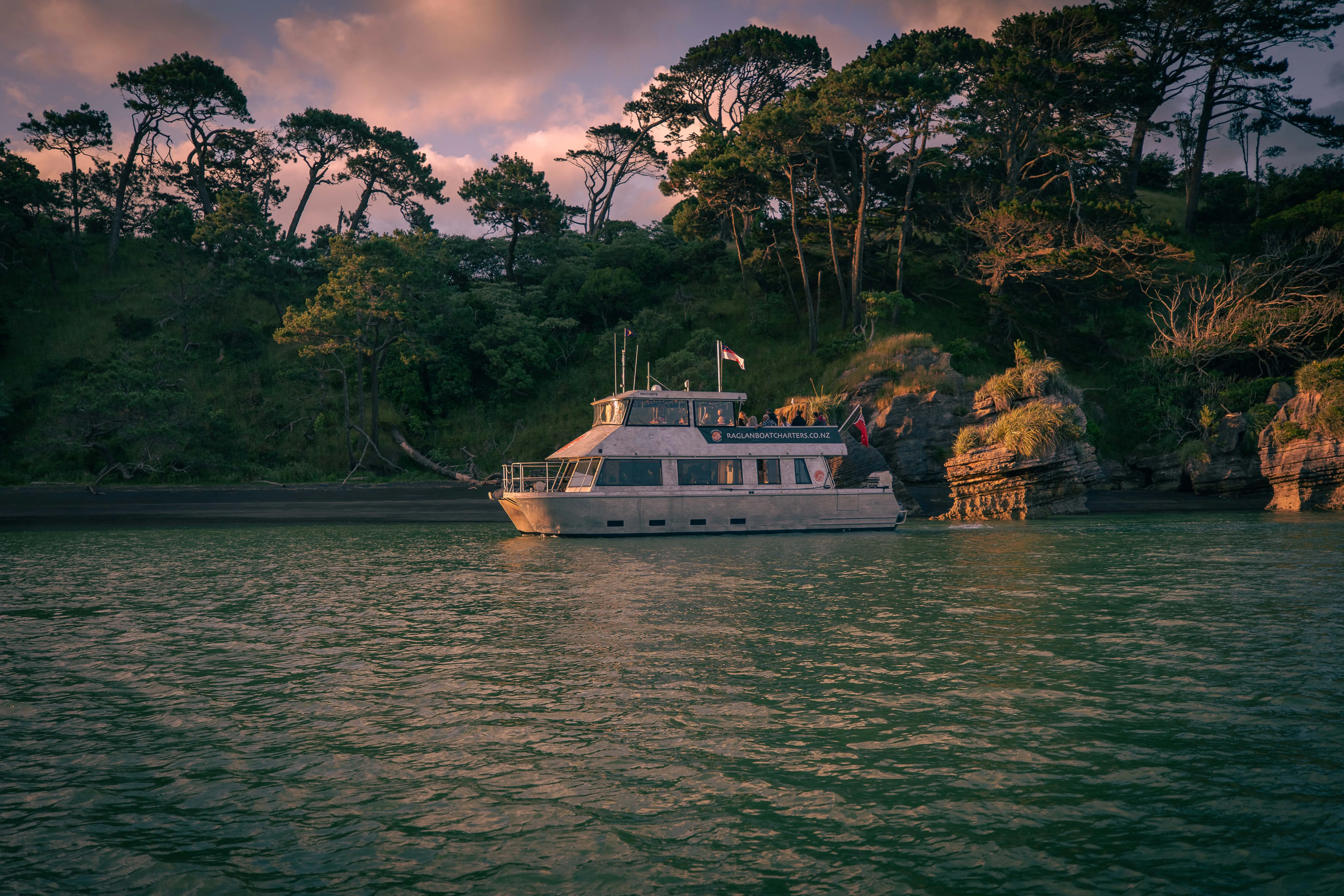 Raglan Scenic Nature Boat Cruise - 90 Minutes | Experience Oz + NZ-1
