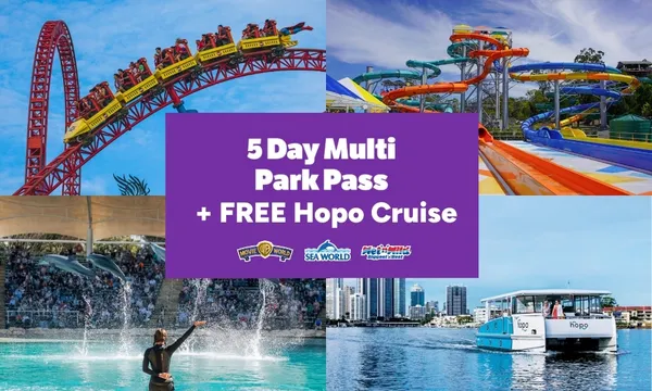 Special Offer Hopo Cruise FREE + 5 Day Multi Park Pass