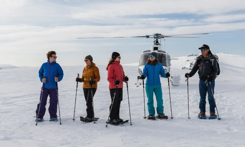 Snowshoe Trek and Helicopter Flight Experience - Pisa Range