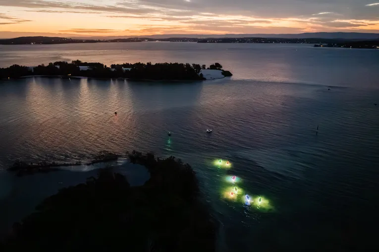 Night Kayak Seafood Dinner, 3 Hours - Lake Macquarie - For 2
