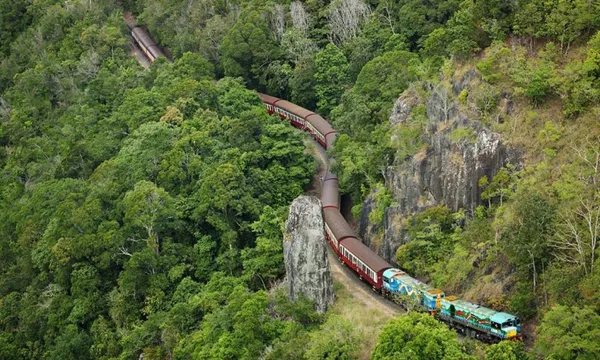 Kuranda Scenic Rail, Skyrail and Crocodile Tour - Full Day