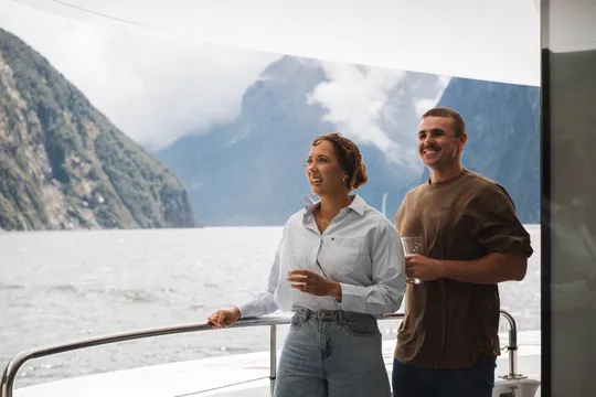 Milford Sound Nature Cruise with Lounge Upgrade - 2 Hours