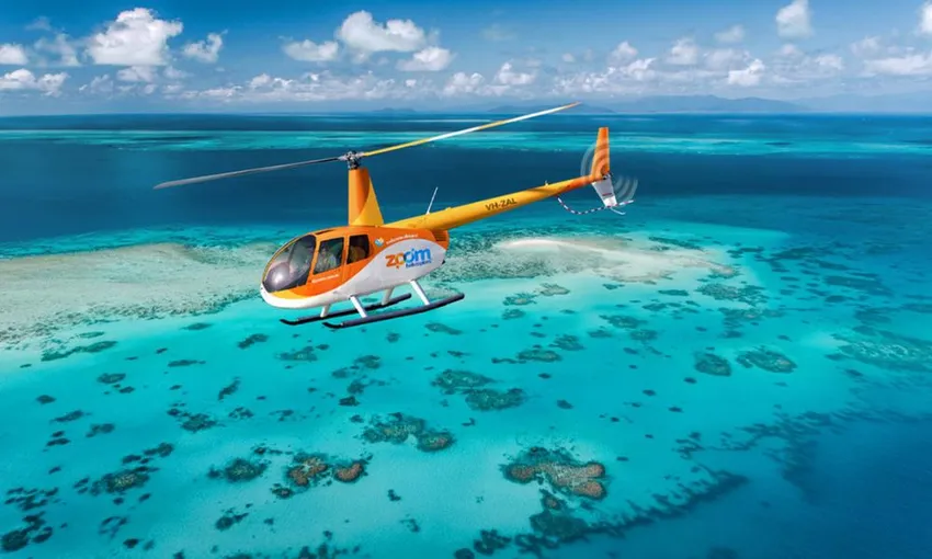 Vlassof Cay Reef Helicopter Flight - Book Now | Experience Oz