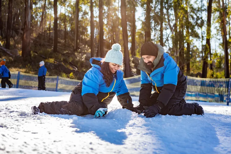 Toboggan and Snow Play Action, 90 Minutes - Canberra