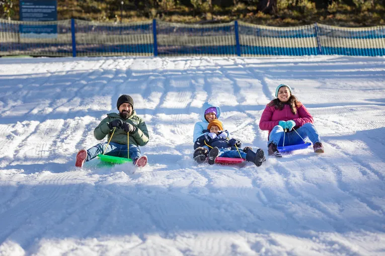 Toboggan and Snow Play Action, 90 Minutes - Canberra