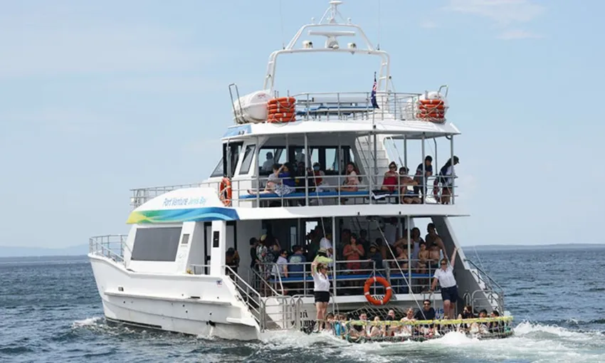 Jervis Bay Boom Net Dolphin Cruise – 90 Minutes | Experience Oz