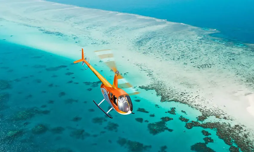 30 Minute Reef Helicopter Flight From Cairns - Book Now | Experience Oz