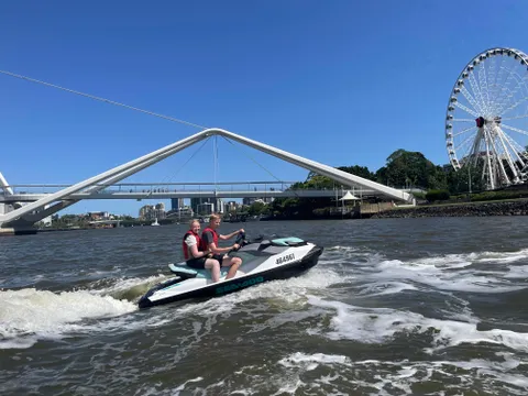 Brisbane River Jet Ski Tour - 70 Minutes - For up to 2