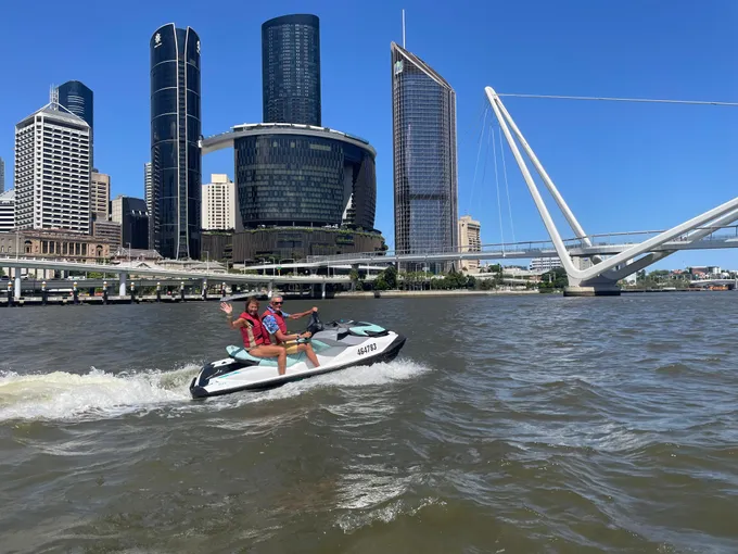 Jet Ski Tour, 70 Minutes - Brisbane River - For up to 2