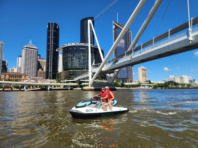Jet Ski Tour, 70 Minutes - Brisbane River - For up to 2