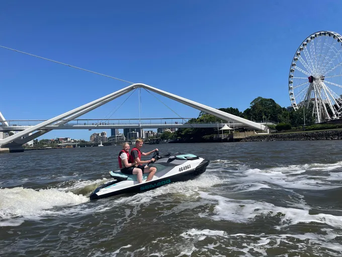Jet Ski Tour, 70 Minutes - Brisbane River - For up to 2