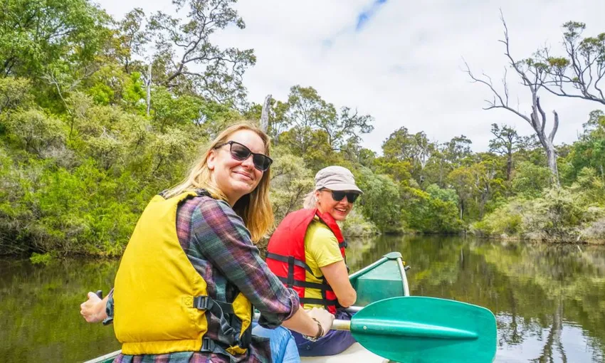 Margaret River Canoe & Winery Tour - Half Day | Experience Oz