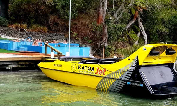 Lake Rotoiti Hot Pools by Jet Boat