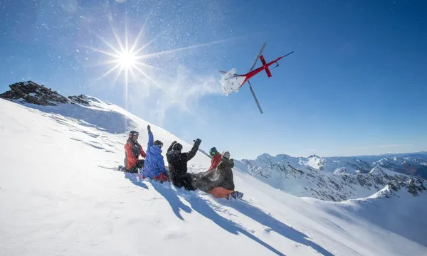 Heli Skiing Vertical 10 Runs ex Wanaka