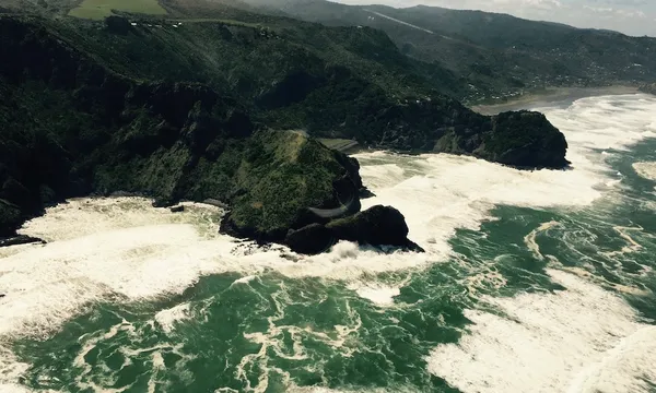 Coast to Coast Helicopter Ride Auckland