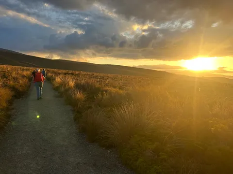 2 Hour Guided Sunset Tongariro Walk