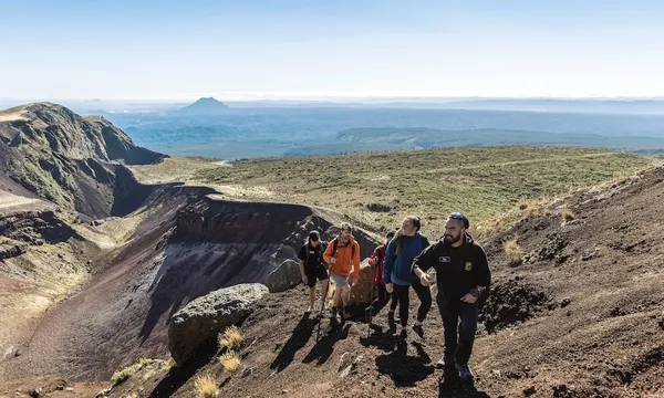 Mount Tarawera Crater Walk & 4WD Experience