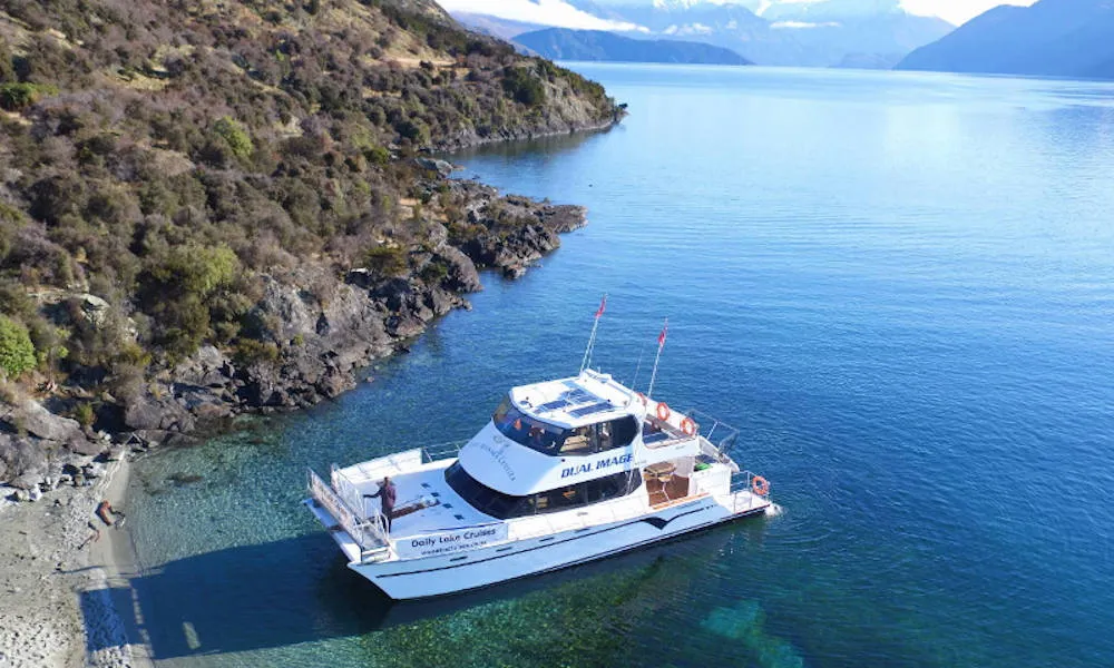 Stevensons Island Cruise & Walk Wanaka | Everything New Zealand-1