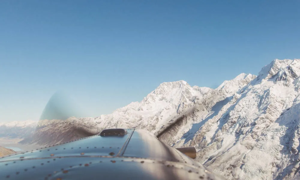 Helicopter & Ski Plane Scenic Flight Mt Cook | Everything New Zealand-6
