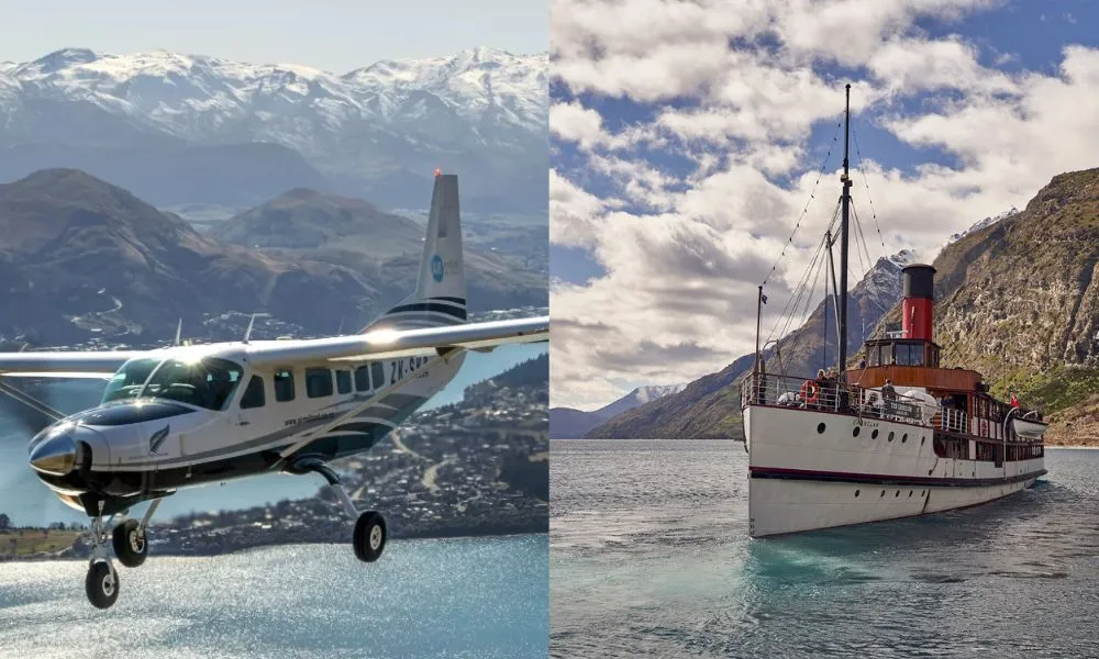 Walter Peak flight & TSS Earnslaw Cruise - Air Milford | Everything New Zealand -1