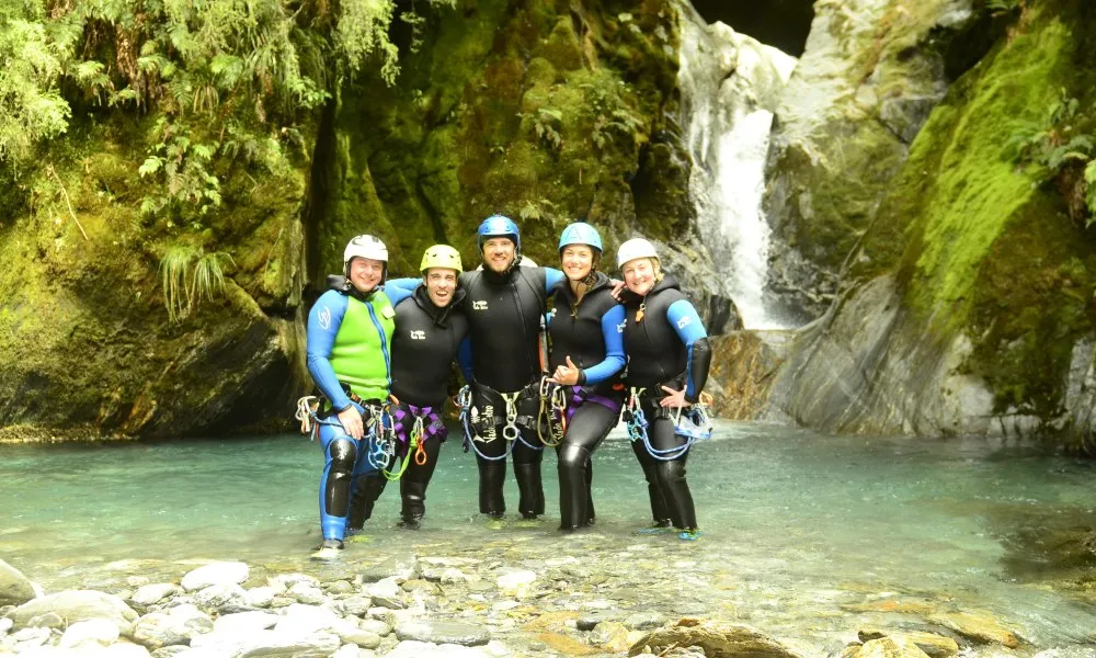 Canyoning - Gibbston Valley Half Day Canyon | Everything New Zealand-6