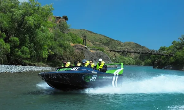 Jet Boat Ride on the Hurunui River