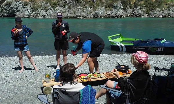 Jet Boat Ride & Gourmet BBQ on the Hurunui River