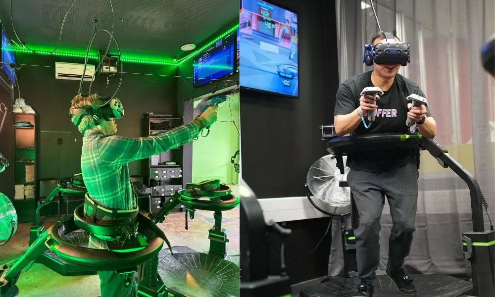 Thrill Zone Omni VR Experience | Everything New Zealand -8