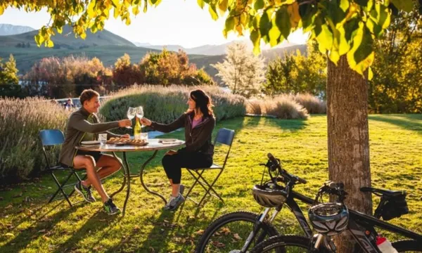 Full Day Bike Gibbston Valley Wineries with Around the Basin