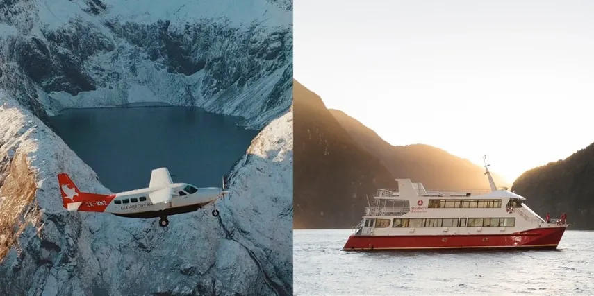 Milford Flight & Cruise + Glenorchy Air | Everything New Zealand