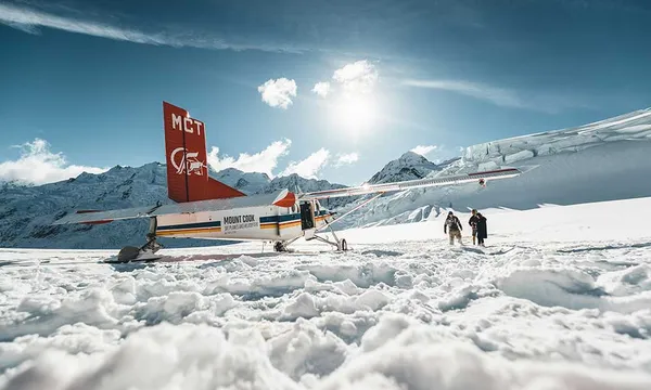 Ski or Board the Tasman Glacier in Mt Cook