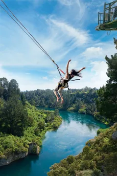 Taupo Bungy and Swing Combo with AJ Hackett
