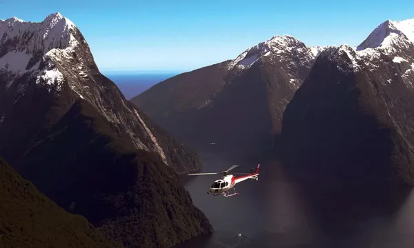 Private Doubtful Sound Helicopter Flight with Picnic Lunch
