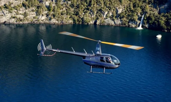 Huka Falls Helicopter Flight in Taupo