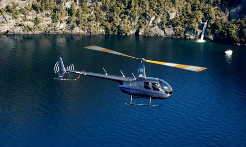 Huka Falls Helicopter Flight in Taupo | Everything New Zealand