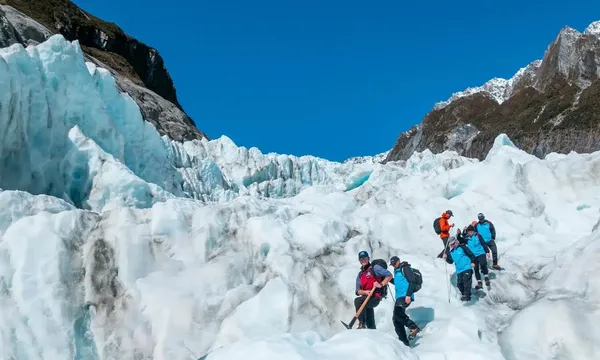 Heli Ice Climbing - Fox Glacier Guiding