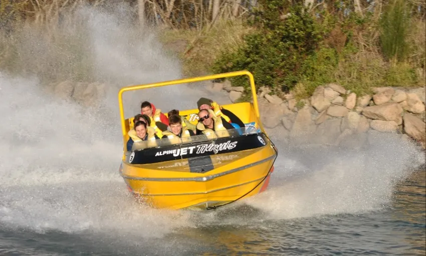 Jet boat - Alpine Jet Thrills, Christchurch - Everything New Zealand