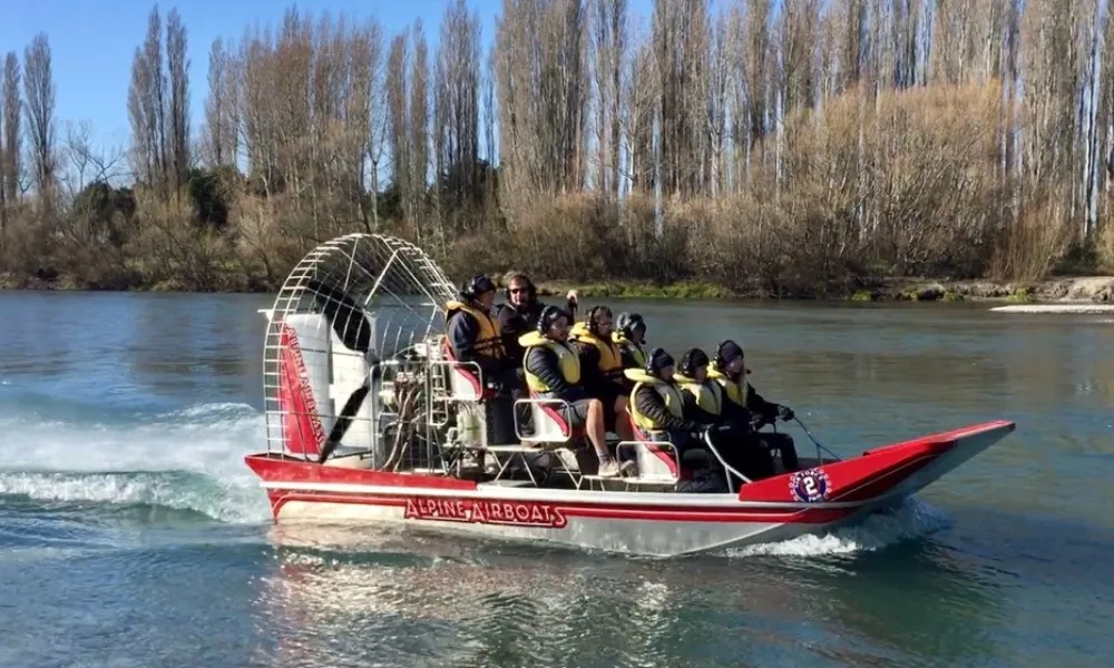 Jet boat - Alpine Jet Thrills, Christchurch - Everything New Zealand-3