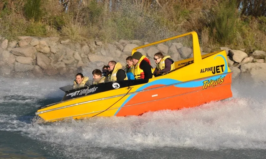 Jet boat - Alpine Jet Thrills, Christchurch - Everything New Zealand