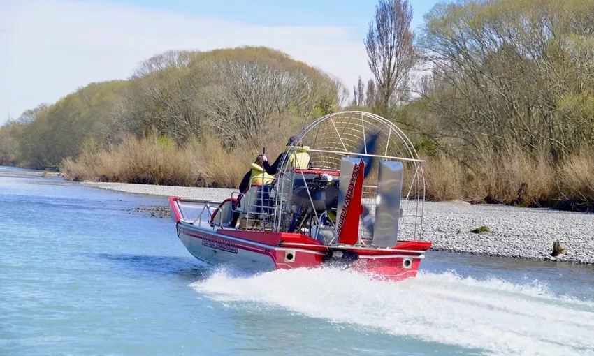 Jet boat - Alpine Jet Thrills, Christchurch - Everything New Zealand