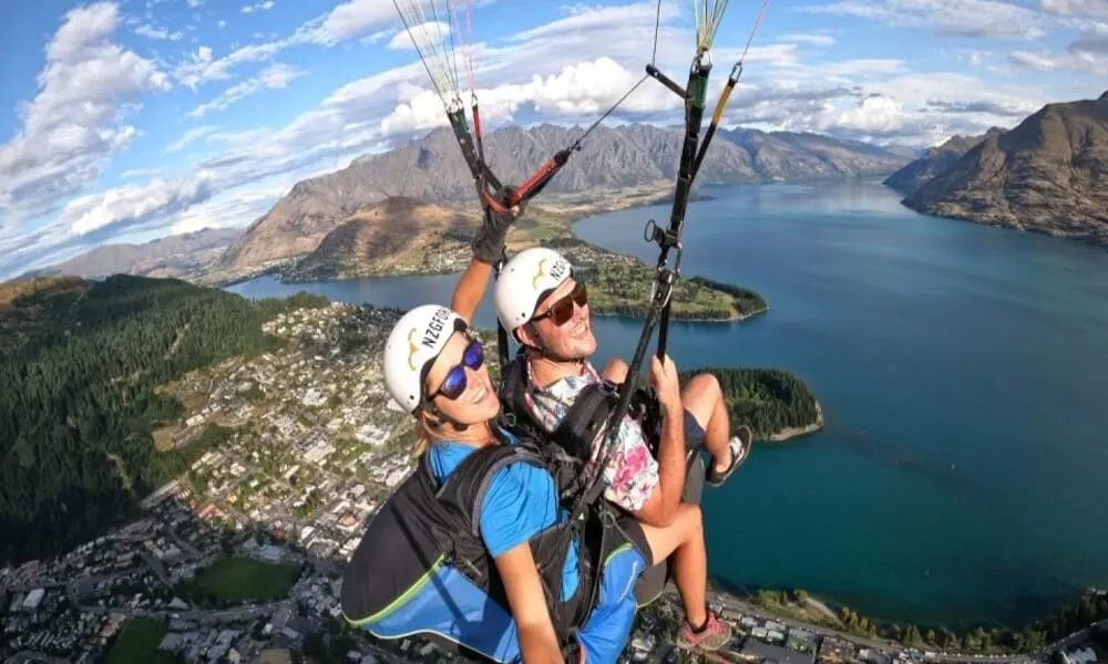 G Force Paragliding | Queenstown Tandem Paragliding -2