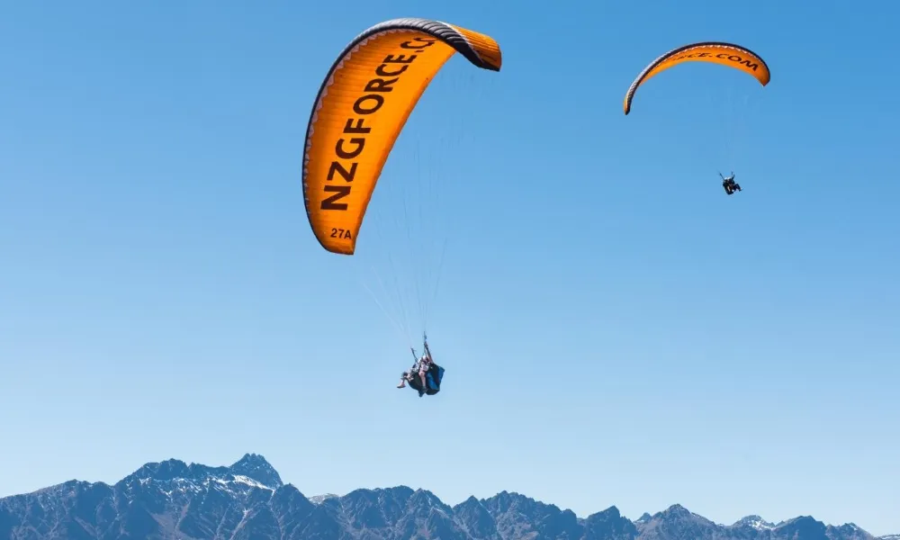 G Force Paragliding | Queenstown Tandem Paragliding -4