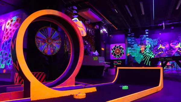 Putt'n'Glow UV Minigolf at Thrillzone Queenstown