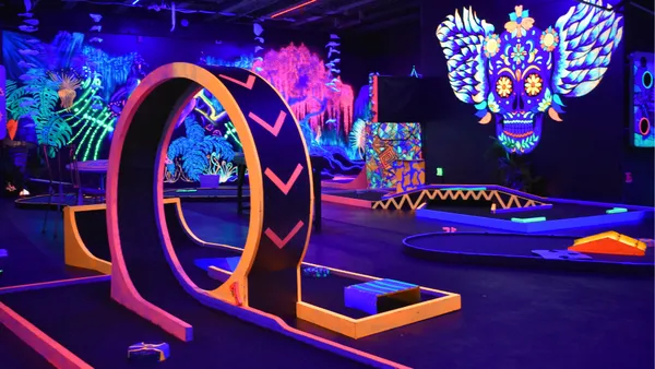 Putt'n'Glow UV Minigolf at Thrillzone Queenstown