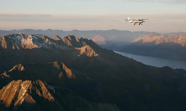 Milford Sound Overflight from Queenstown