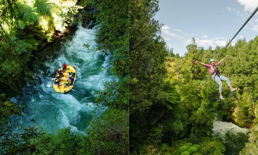 Rotorua Zipline & Rafting Combo | Everything New Zealand-1