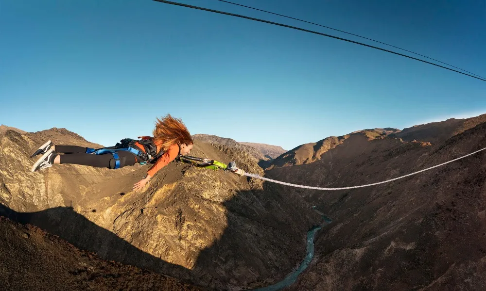Nevis Thrillogy - Jump, Swing & Catapult Combo Queenstown| Everything New Zealand -4